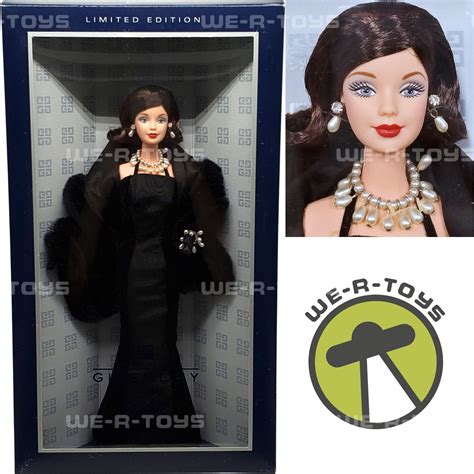 givenchy barbue doll|Givenchy Limited Edition Barbie Doll 1999 Mattel 24635 .